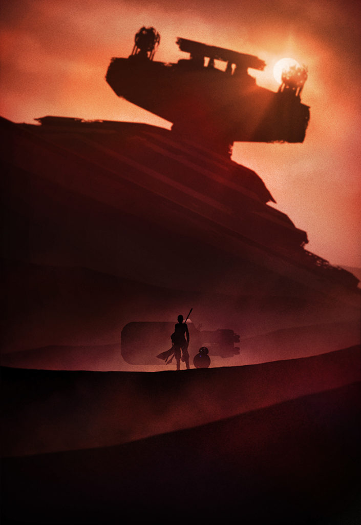 Star-Wars-iPhone-Wallpaper-The-Force-Unleashed-Rey-BB8-Marko-Manev-color-705x1024