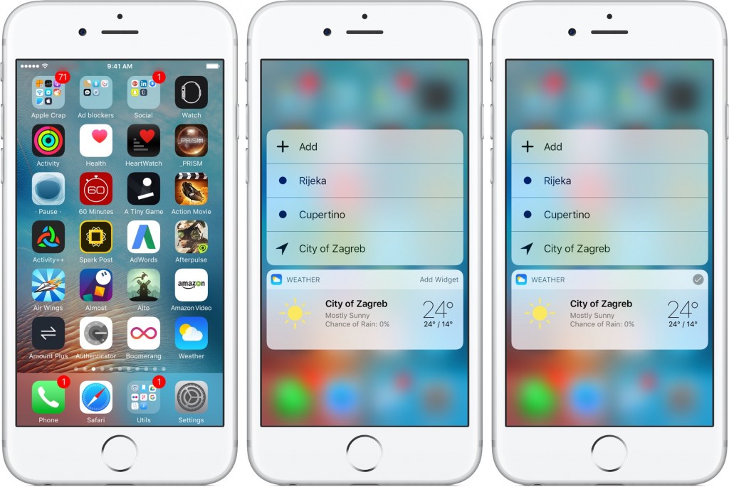 iOS-10-Home-screen-widgets-iPHone-screenshot-001