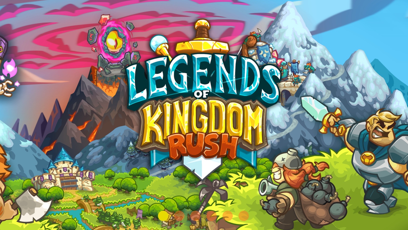 Kingdom eighties. Несси кингдом Раш. Кингдом Раш Малик. Legends of Kingdom Rush картинки. Зимний кингдом Раш.