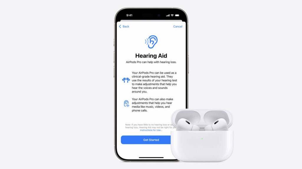 Τα AirPods Pro 2 λαμβάνουν χαρακτηριστικά προστασίας ακοής, δοκιμών και βοηθημάτων