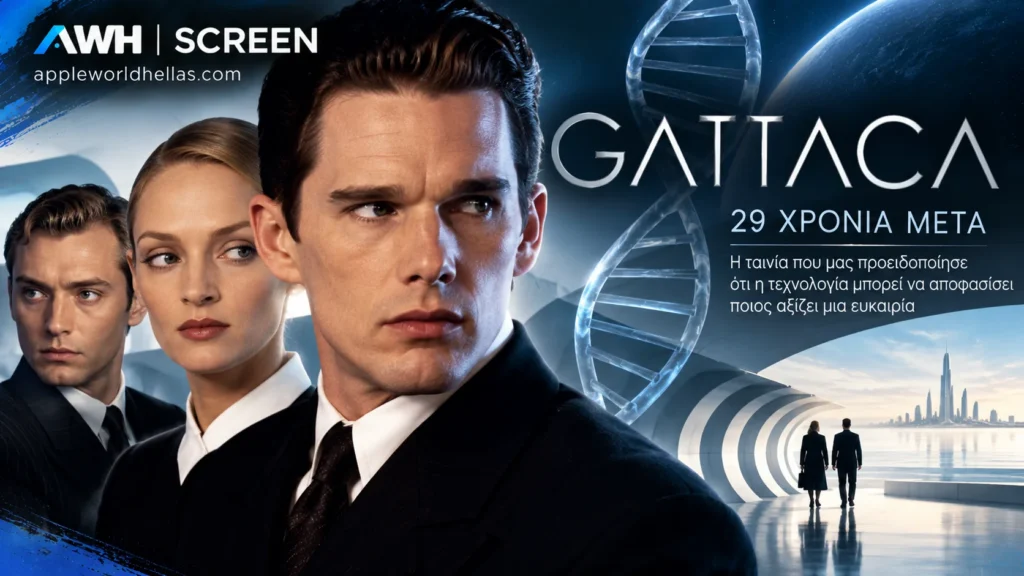 Gattaca: 29 χρόνια μετά, η ταινία που μας προειδοποίησε ότι η τεχνολογία μπορεί να αποφασίσει ποιος αξίζει μια ευκαιρία Gattaca: 29 χρόνια μετά, η ταινία που μας προειδοποίησε ότι η τεχνολογία μπορεί να αποφασίσει ποιος αξίζει μια ευκαιρία