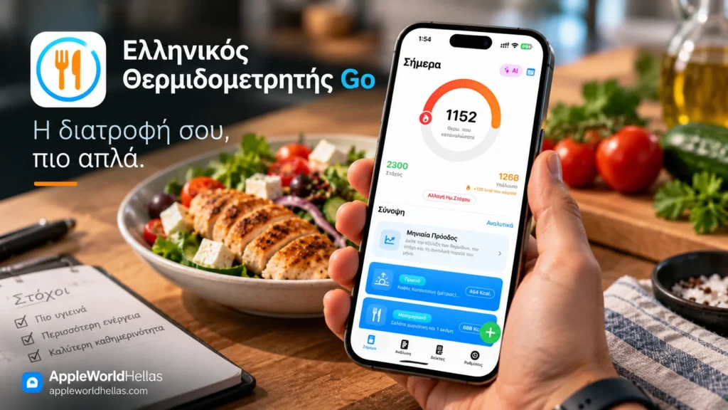 Ελληνικός Θερμιδομετρητής Go: Από το App Store του 2010 στην εποχή της AI – Η ιστορία ενός Έλληνα developer που δεν σταμάτησε να δημιουργεί Ελληνικός Θερμιδομετρητής Go: Από το App Store του 2010 στην εποχή της AI – Η ιστορία ενός Έλληνα developer που δεν σταμάτησε να δημιουργεί