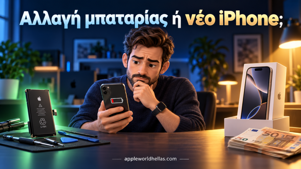 Το iPhone σου χρειάζεται καινούργια μπαταρία ή καινούργια δικαιολογία για αγορά; Το iPhone σου χρειάζεται καινούργια μπαταρία ή καινούργια δικαιολογία για αγορά;